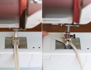 Tähestiku õmbleja: kuidas õmmelda kott clothesline