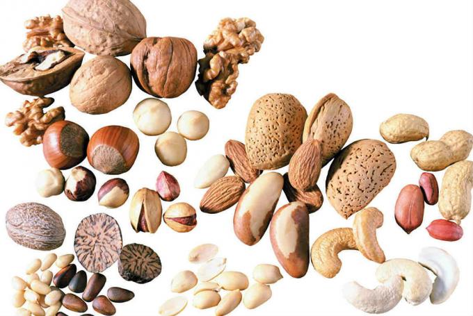 Seemned ja töötlemata pähklid